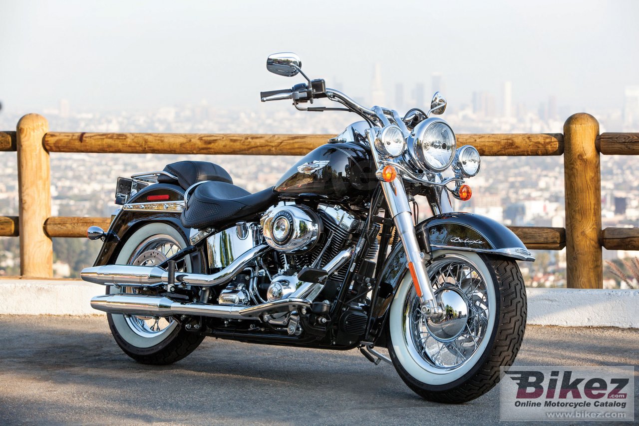 Harley Davidson Softail Deluxe Poster
